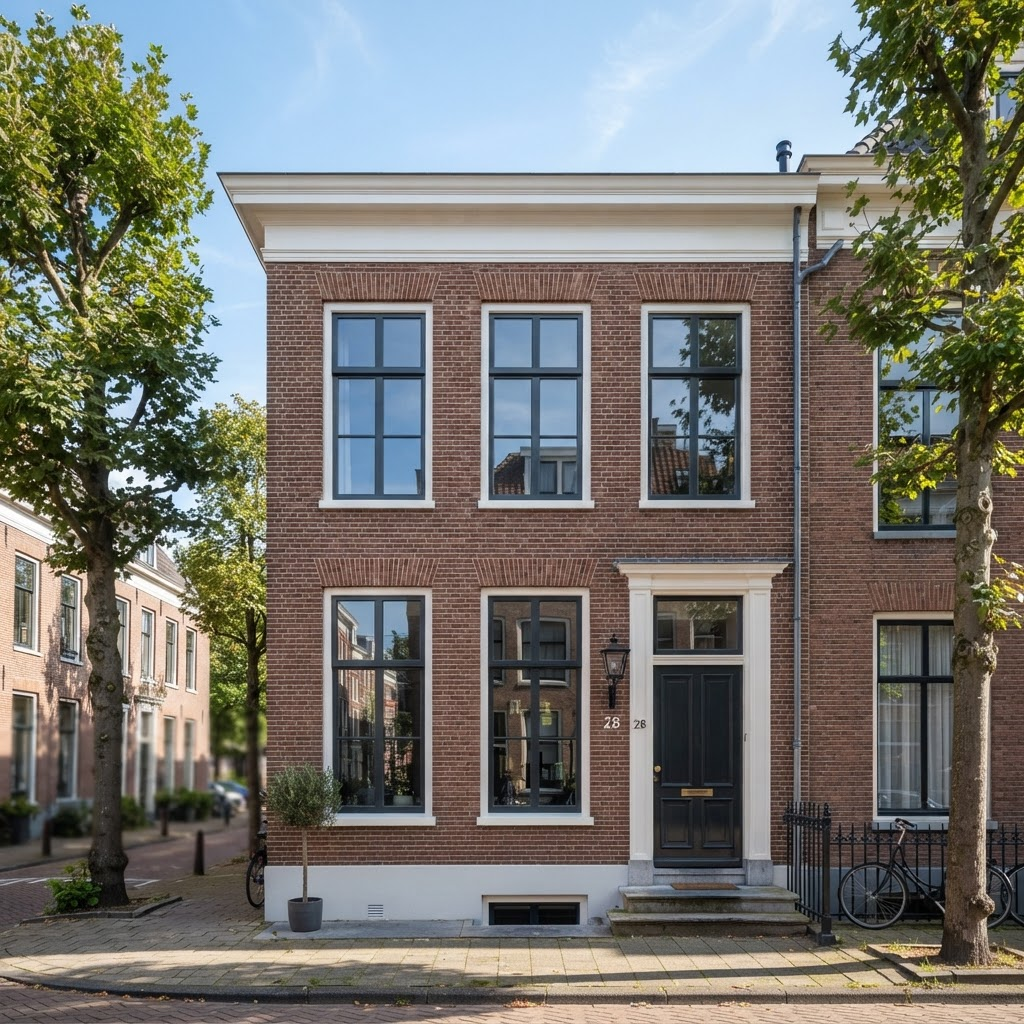 Gevelrenovatie Waalwijk — Buitenschilderwerk door MVD Schilderwerken in Waalwijk