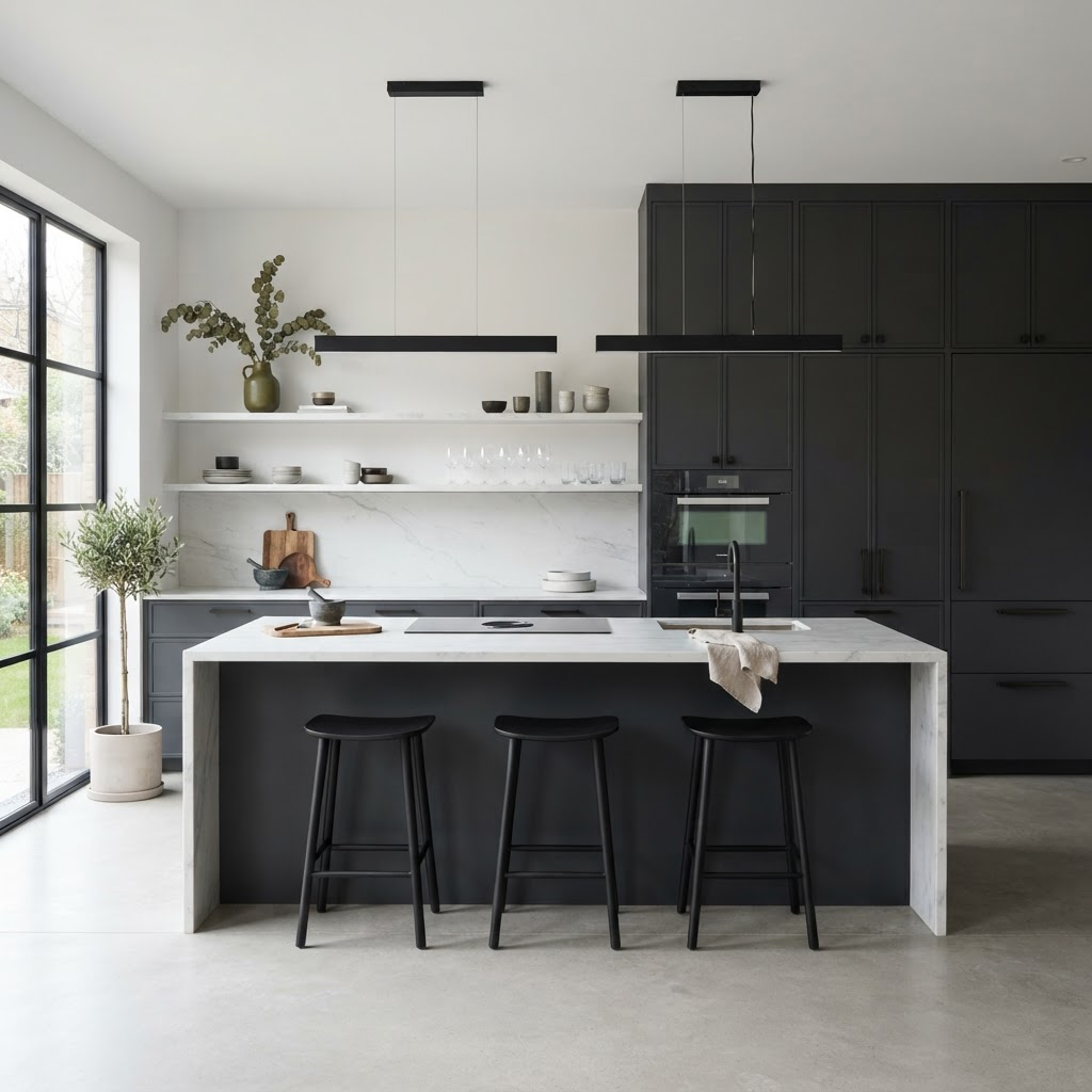 Keuken spuitwerk — Spuitwerk door MVD Schilderwerken in Tilburg